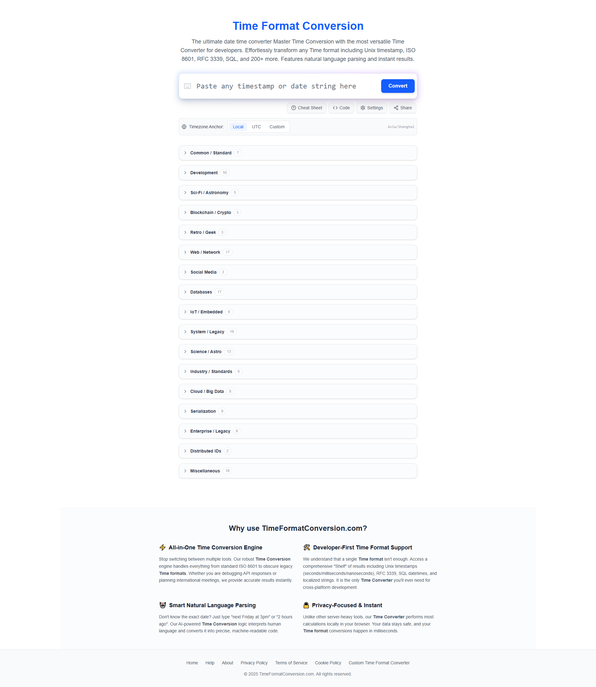 Time Format Conversion logo